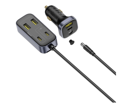 Ładowarka do smartfonów Baseus Ładowarka samochodowa 110W 3 x USB-A + 3 x USB-C